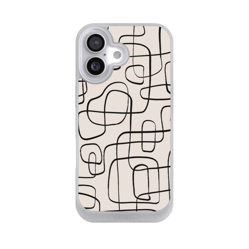 iPhone 17 NIVOpure Lignes Fines Pattern