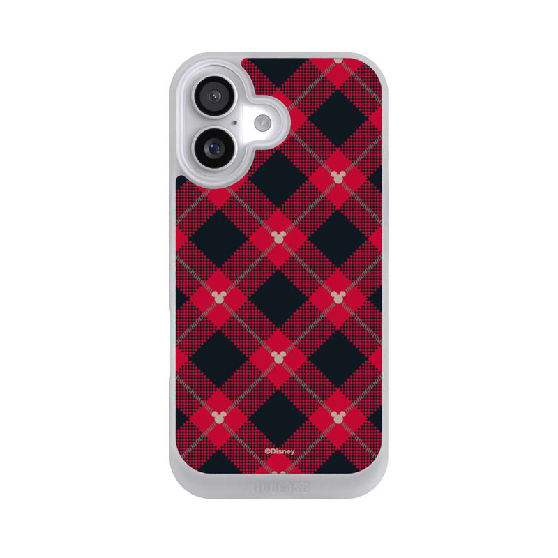 iPhone 17 NIVOpure Mickey Weihnachtsmuster Rot