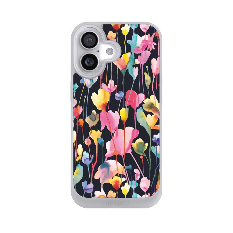 iPhone 17 NIVOpure Wild Flowers Black