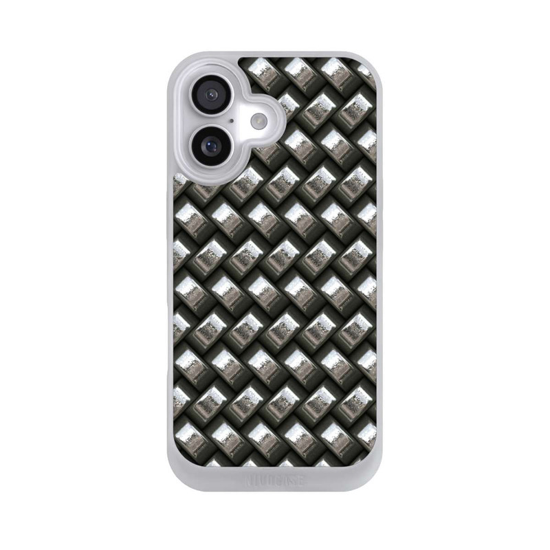 iPhone 17 NIVOpure Glamour Silver Metal