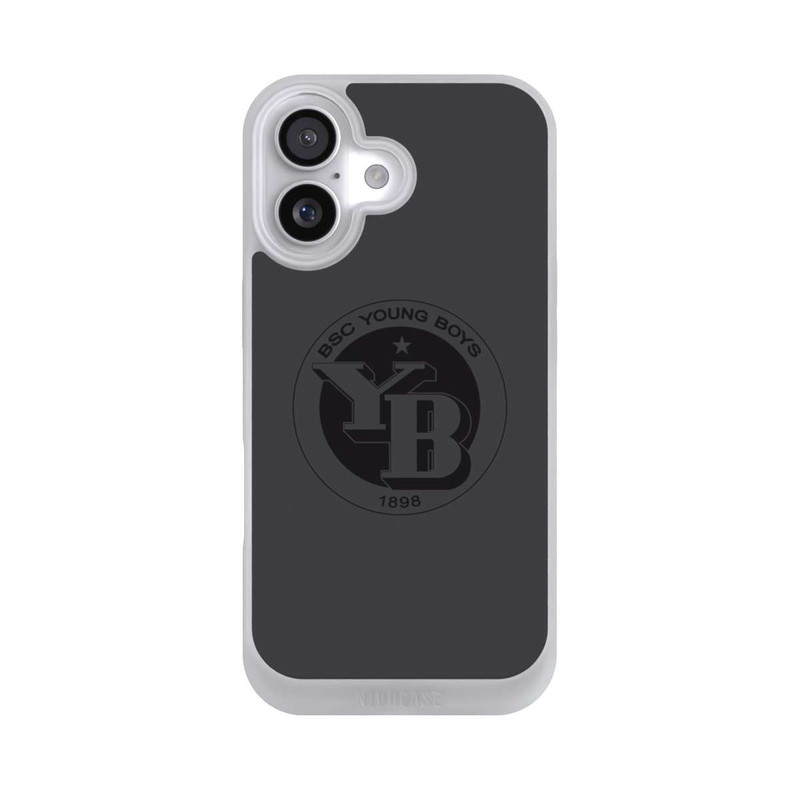 iPhone 17 NIVOpure BSC YB Logo Grau