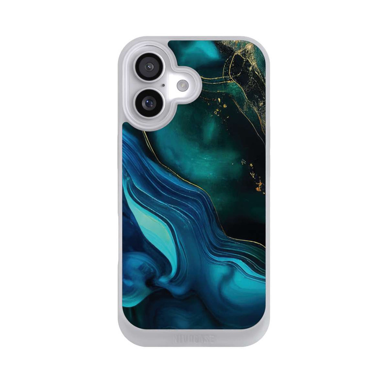 iPhone 17 NIVOpure Blaugoldene Tinte