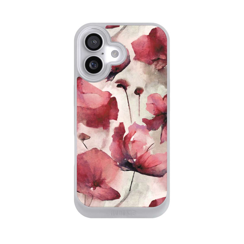 iPhone 17 NIVOpure Wilde Mohnblumen