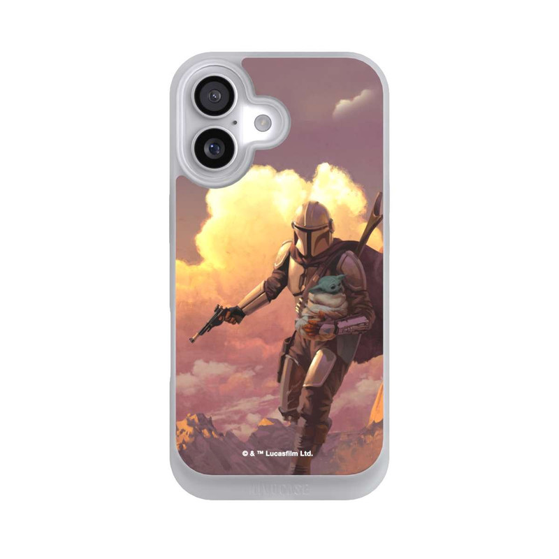 iPhone 17 NIVOpure Der Mandalorianer und Grogu Sonnenguntergang Wolken