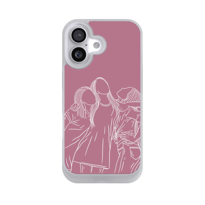 iPhone 17 NIVOpure Girlfriends Line Art