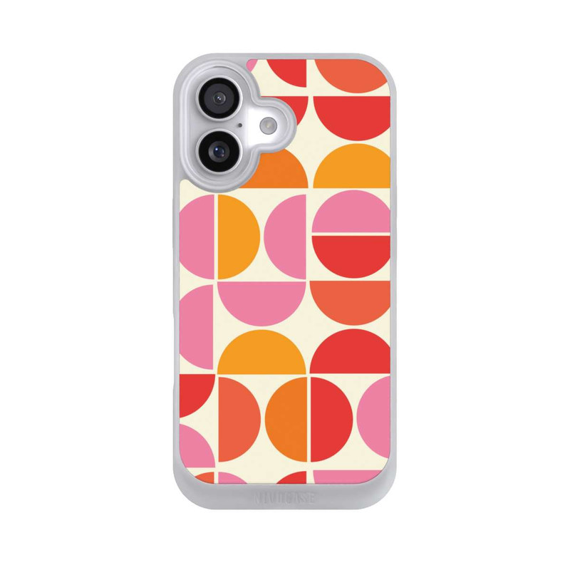 iPhone 17 NIVOpure Retro Trend Pattern Orange