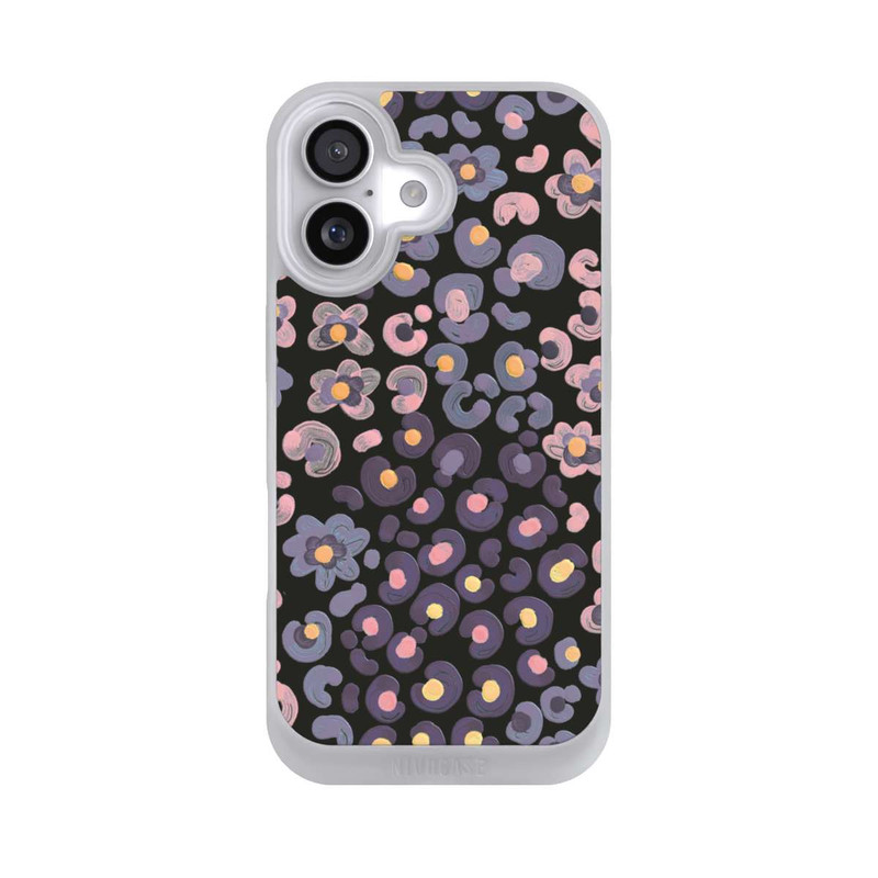 iPhone 17 NIVOpure Peau d'animal avec fleurs