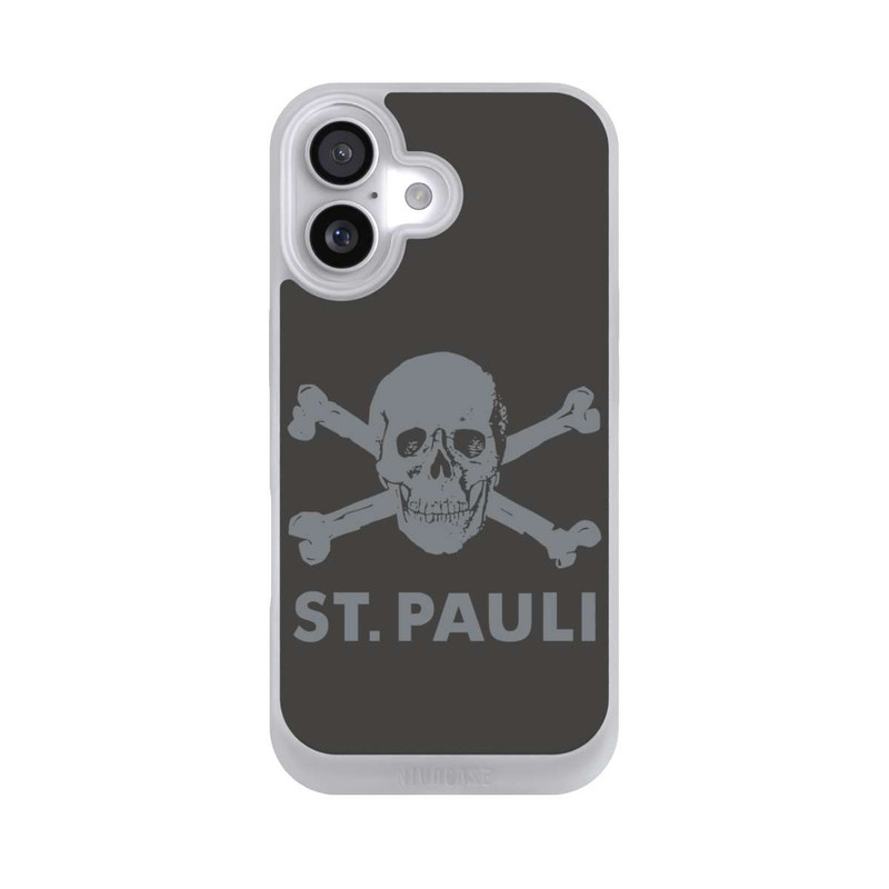 iPhone 17 NIVOpure FC St. Pauli Logo Grau