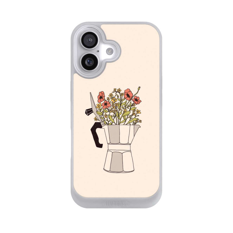 iPhone 17 NIVOpure Moka Blumen