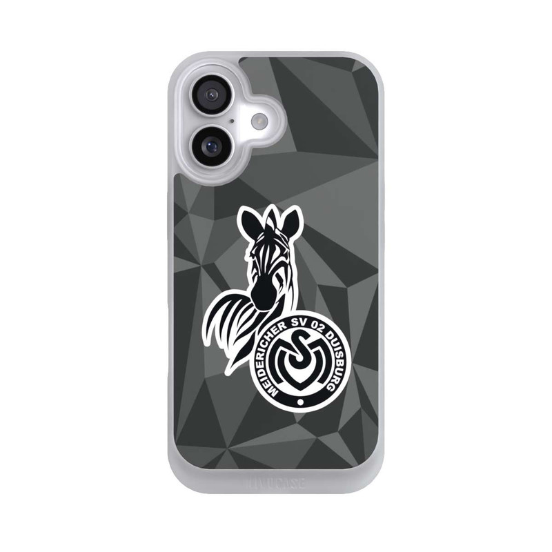 iPhone 17 NIVOpure MSV Duisburg Polygon Muster