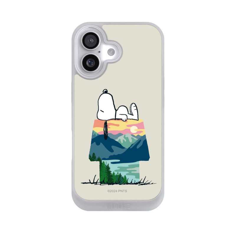 iPhone 17 NIVOpure Snoopy Camping Hütte