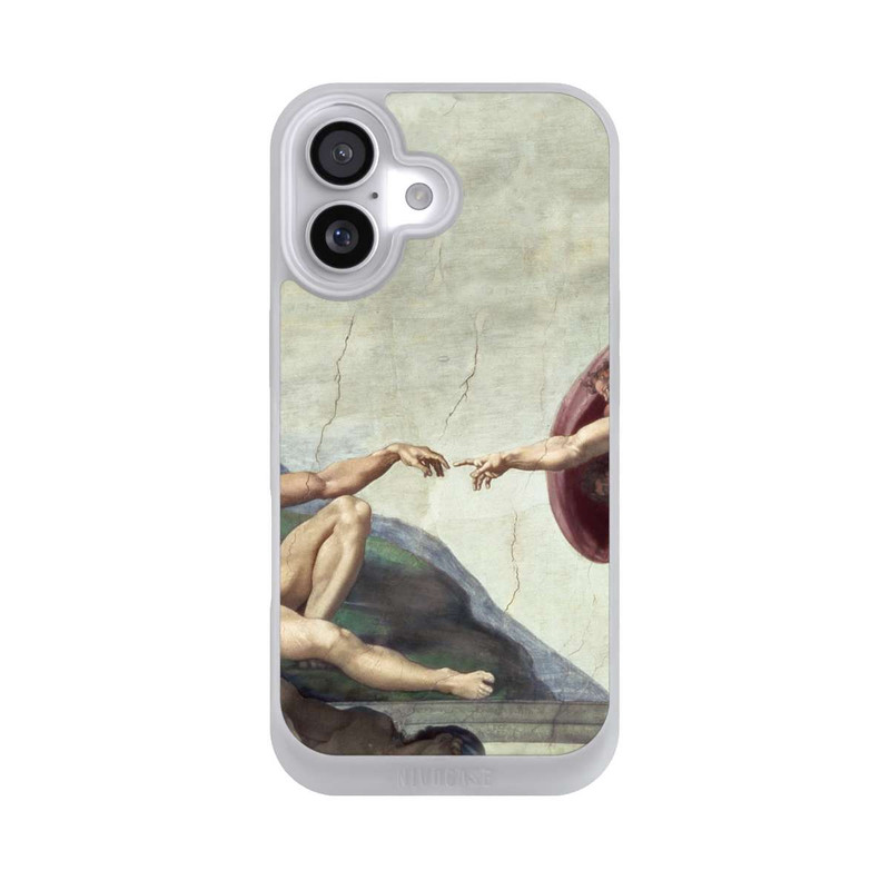 iPhone 17 NIVOpure La Création d'Adam-Michel-Ange (Buonarroti)
