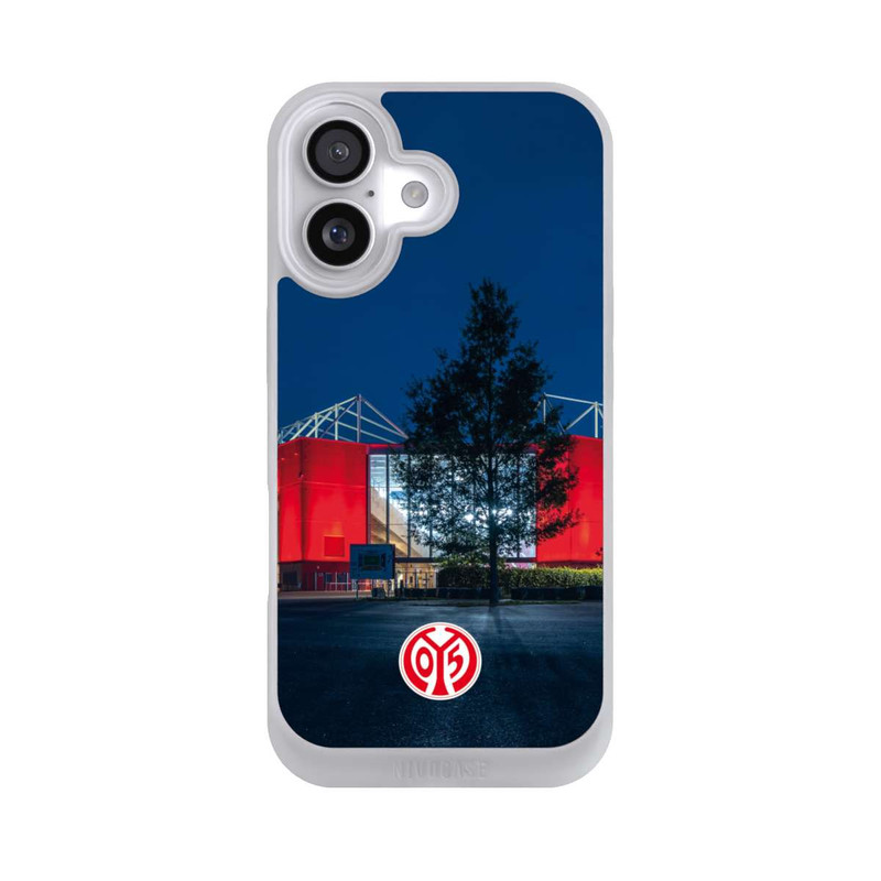 iPhone 17 NIVOpure Mainz 05 Stadion bei Nacht