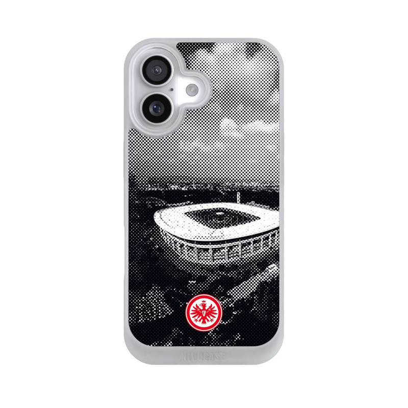 iPhone 17 NIVOpure SGE Stadion Schwarz Weiß
