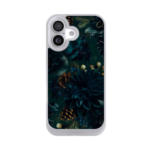 Apple iPhone 17 NIVOpure Blumenmuster Grün und Blau