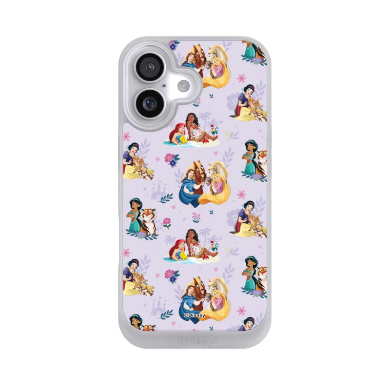 iPhone 17 NIVOpure Princess Floral Pattern Purple