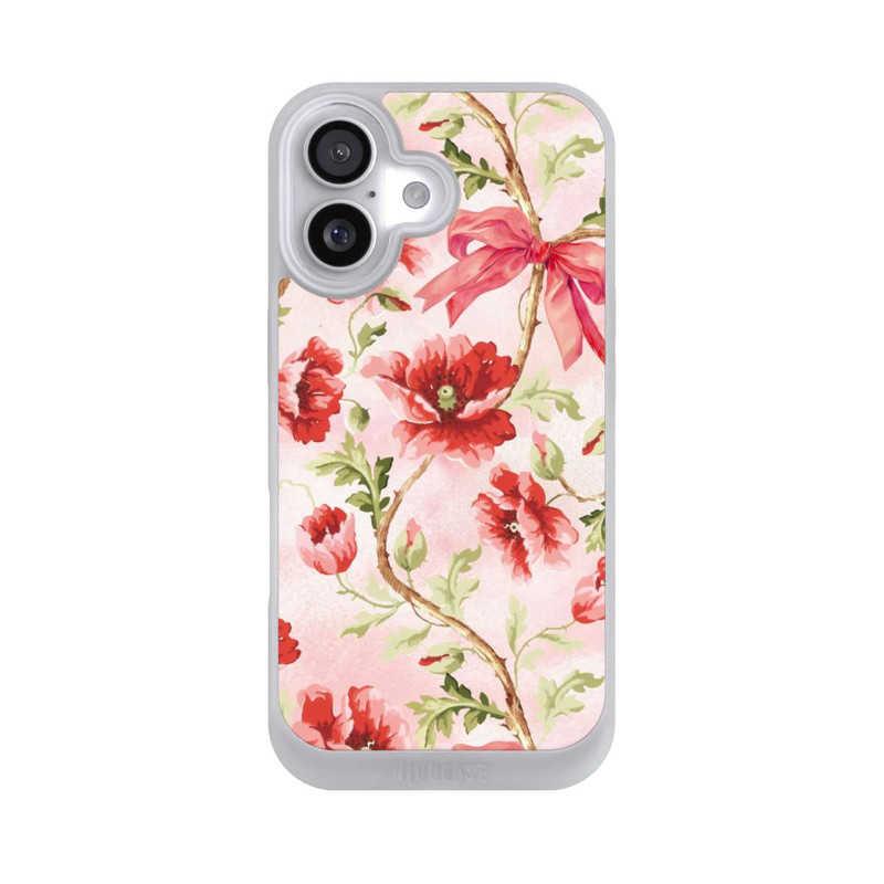 iPhone 17 NIVOpure Poppies Pattern Pink