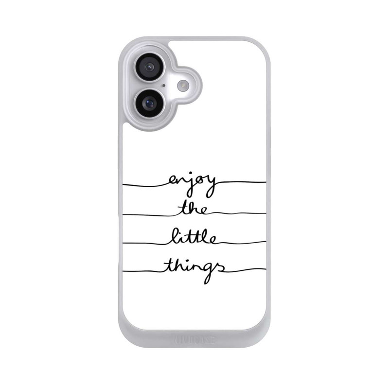 iPhone 17 NIVOpure Enjoy The Little Things White