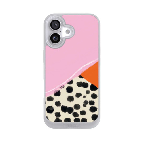  NIVOpure Rosa und Orange Gepunkteter Hintergrund