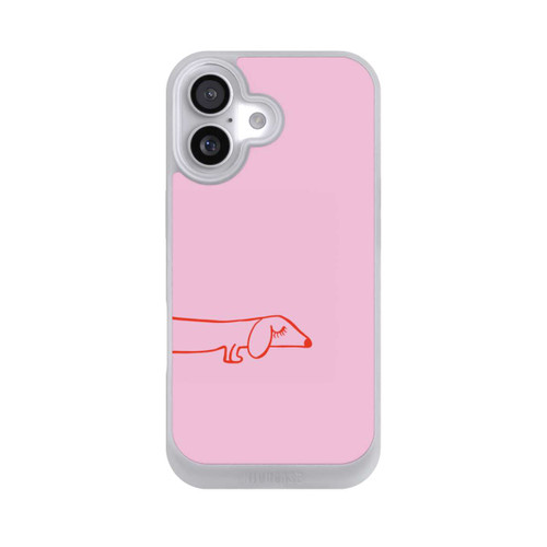 NIVOpure Dachshund Illustration Pink