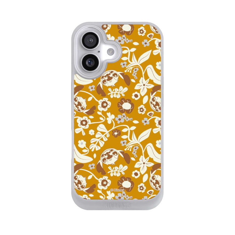 iPhone 17 NIVOpure Stitch Floral Mustard Pattern