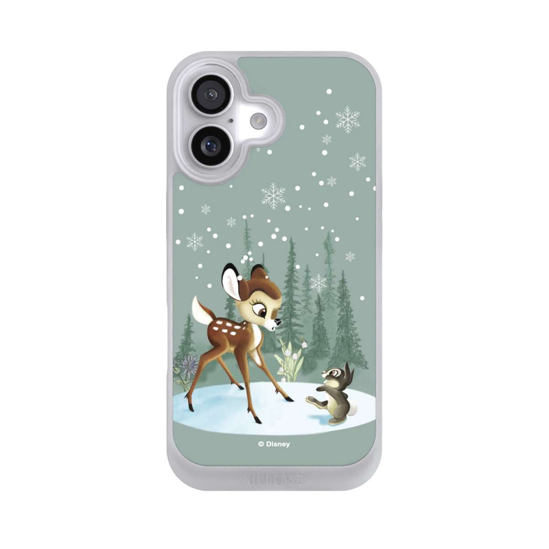 iPhone 17 NIVOpure Bambi et Panpan Monde Hivernal