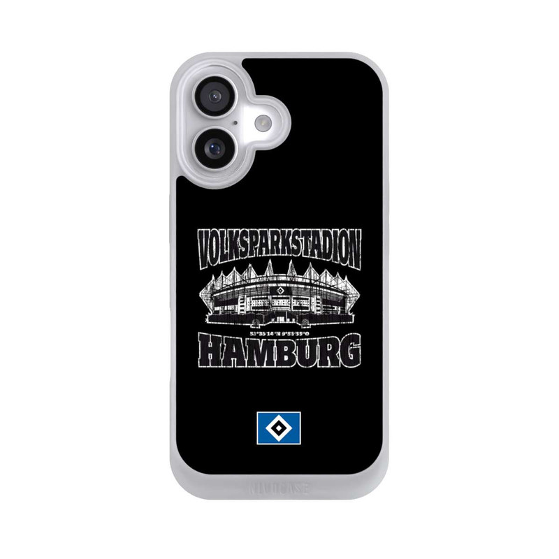 iPhone 17 NIVOpure HSV Volksparkstadion Schwarz