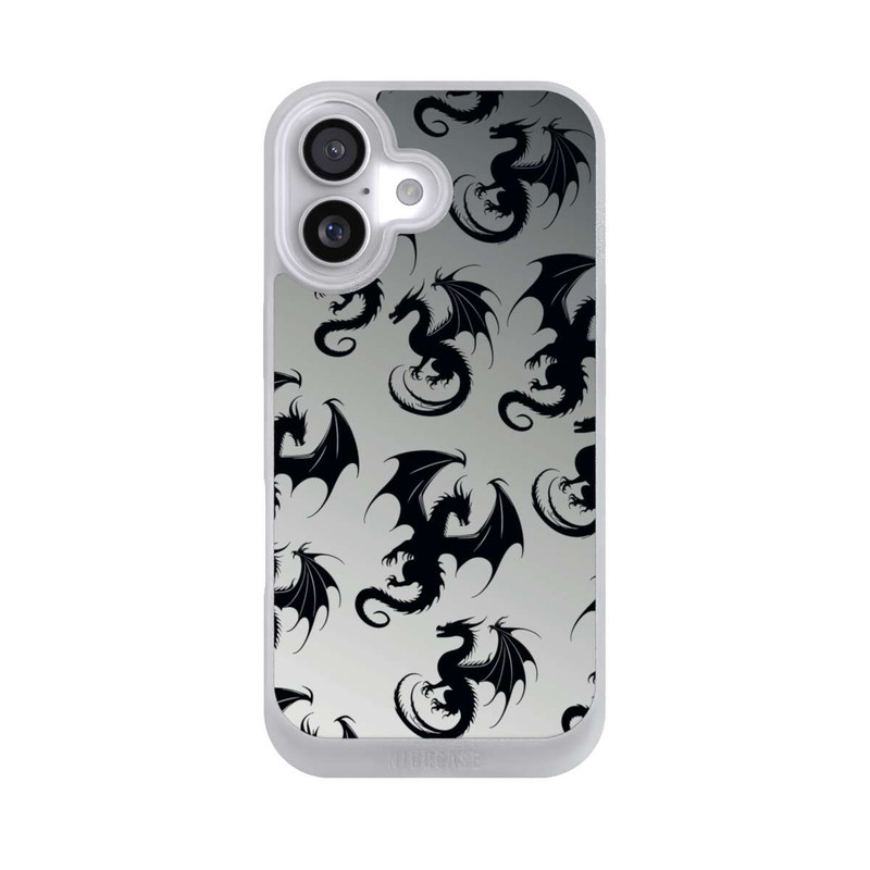 iPhone 17 NIVOpure Dragon Pattern Grey