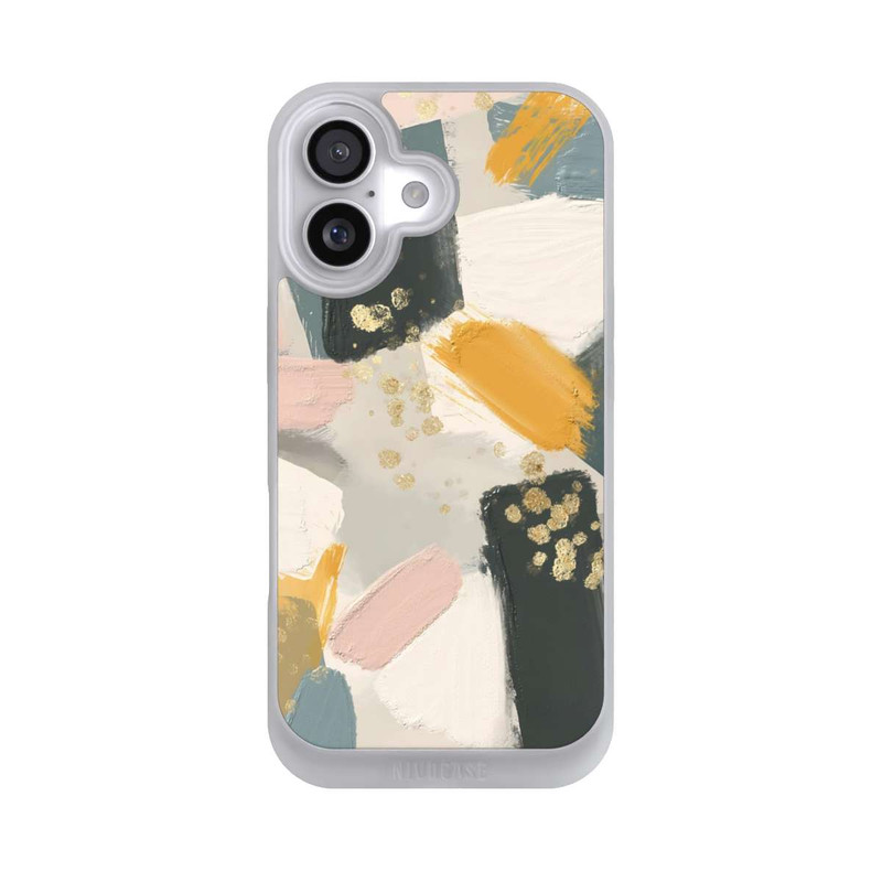 iPhone 17 NIVOpure Pastel Brushstrokes