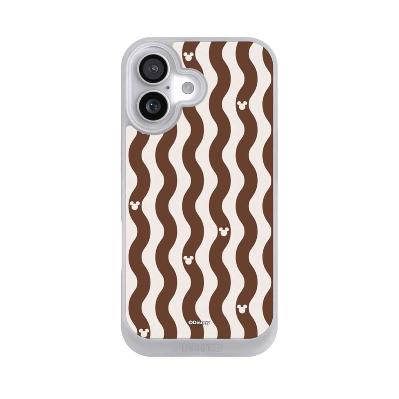 iPhone 17 NIVOpure Mickey Mouse Brown Pattern Waves