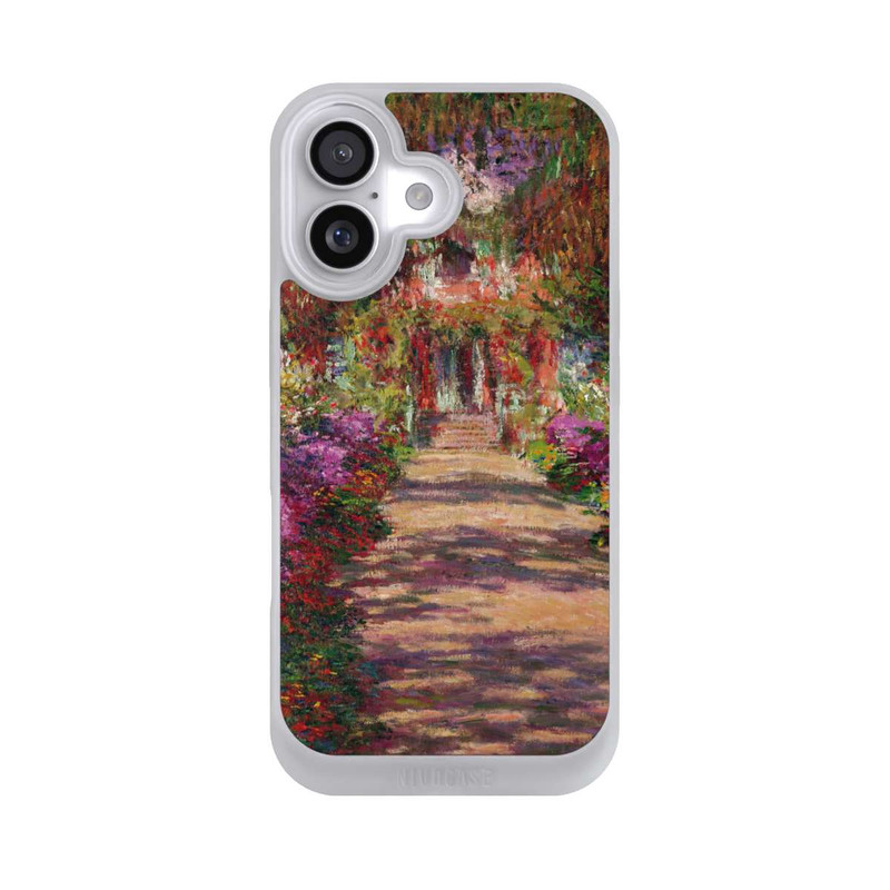 iPhone 17 NIVOpure Eine Allee in Monets Garten in Giverny by Claude Monet