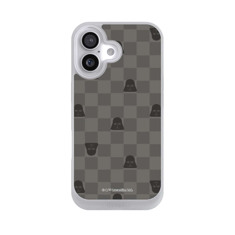 iPhone 17 NIVOpure Darth Vader Schachbrettmuster Schwarz