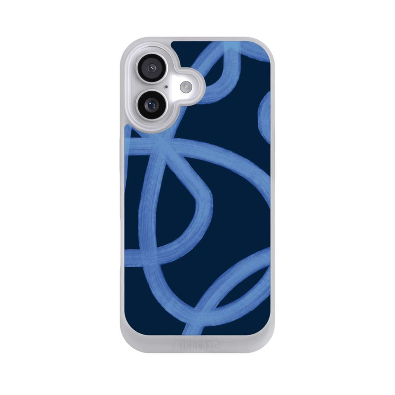 iPhone 17 NIVOpure Laced Up Tones of Blue