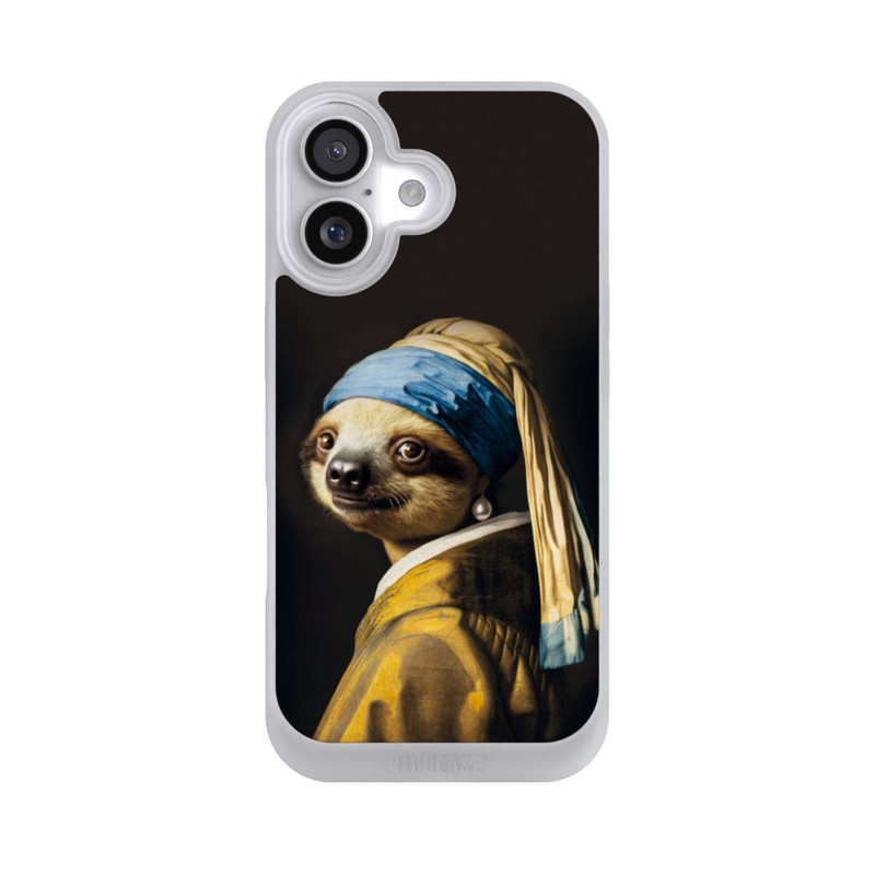 iPhone 17 NIVOpure Sloth with a Pearl Earring