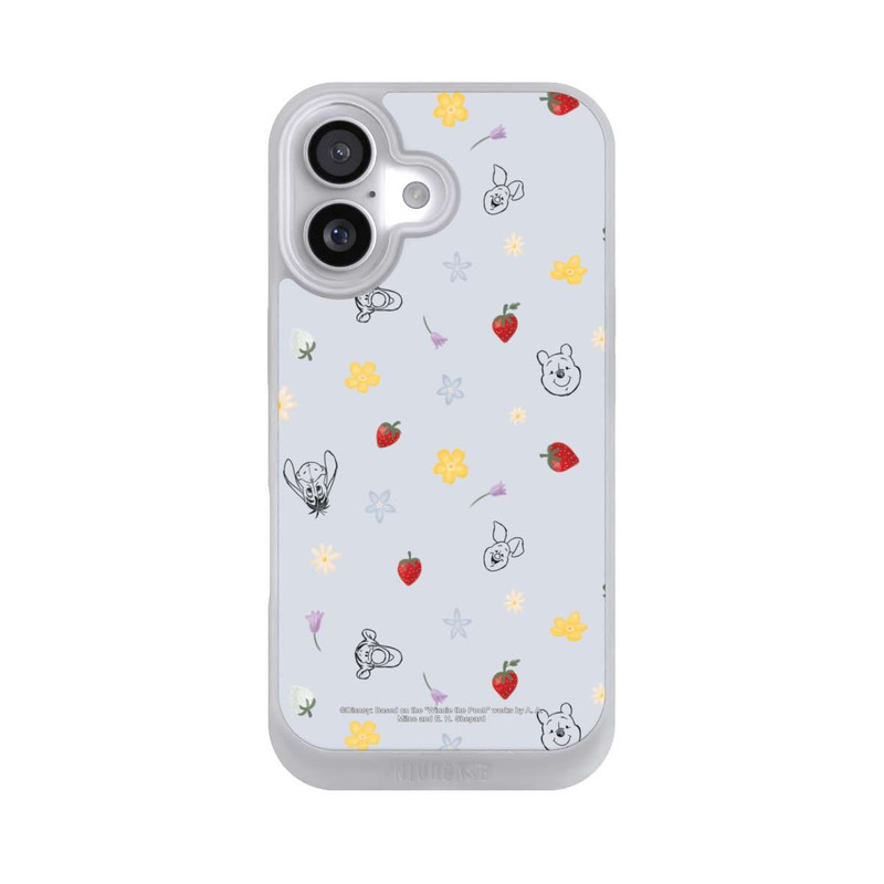 iPhone 17 NIVOpure Winnie Puuh und Freunde Erdbeer Muster Blau