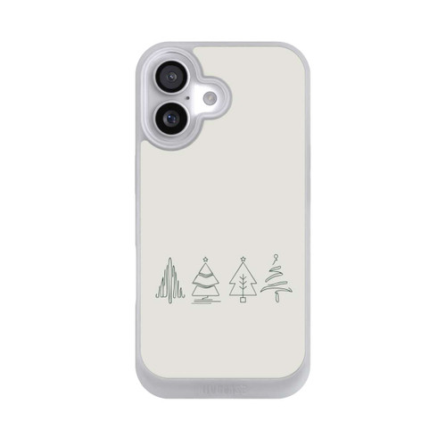  NIVOpure Weihnachtsbäume Line Art Minimalistisch