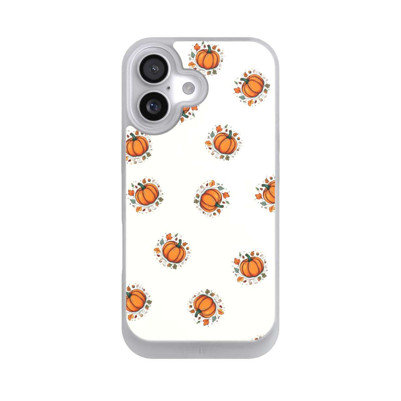 iPhone 17 NIVOpure Motif citrouille beige
