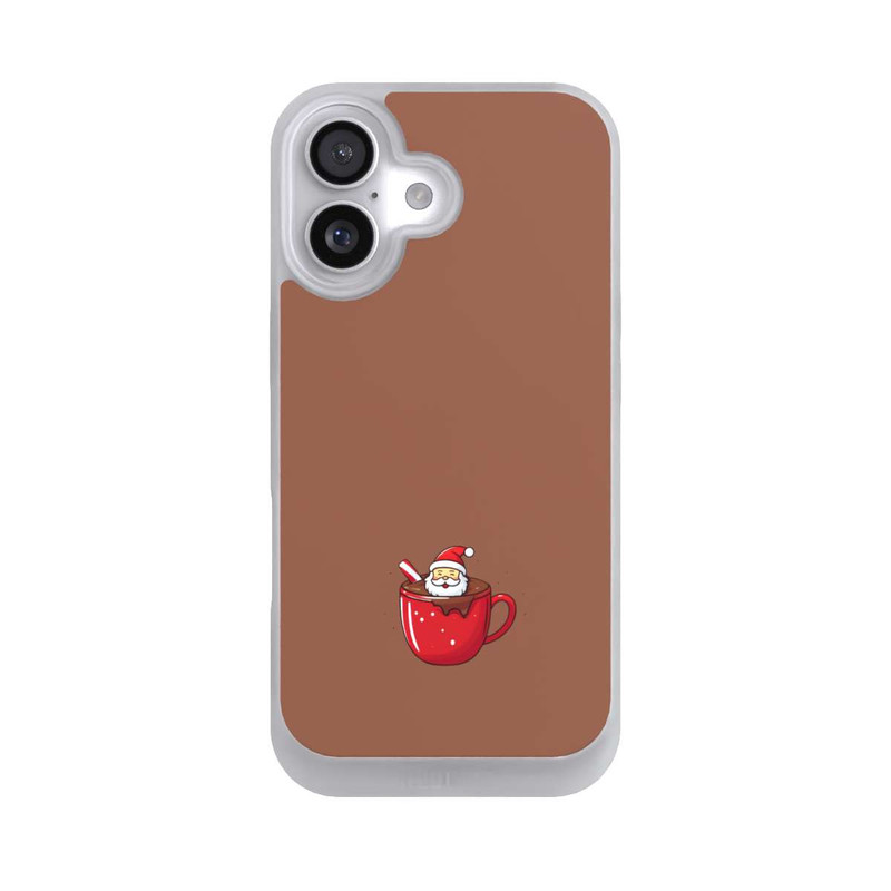 iPhone 17 NIVOpure Père Noël en Tasse de Chocolat Chaud
