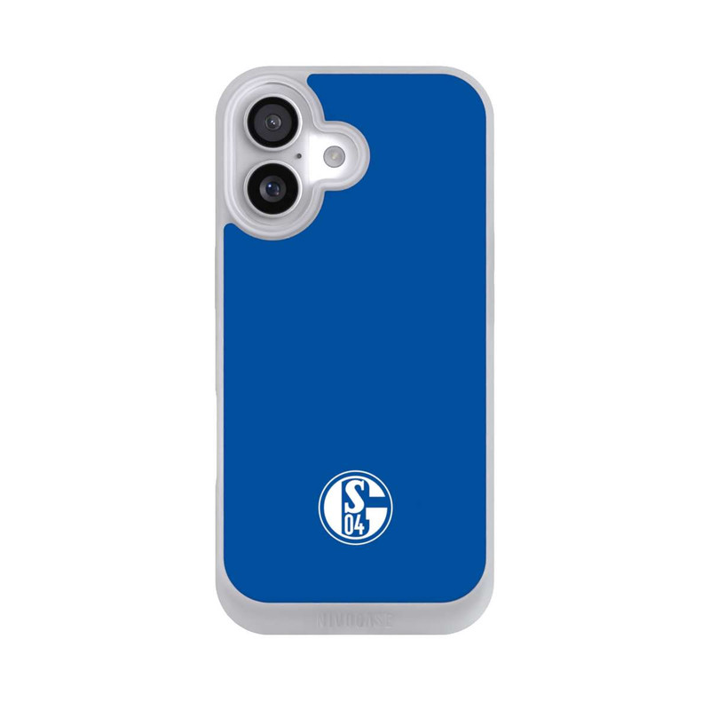 iPhone 17 NIVOpure FC Schalke 04 Logo Blau