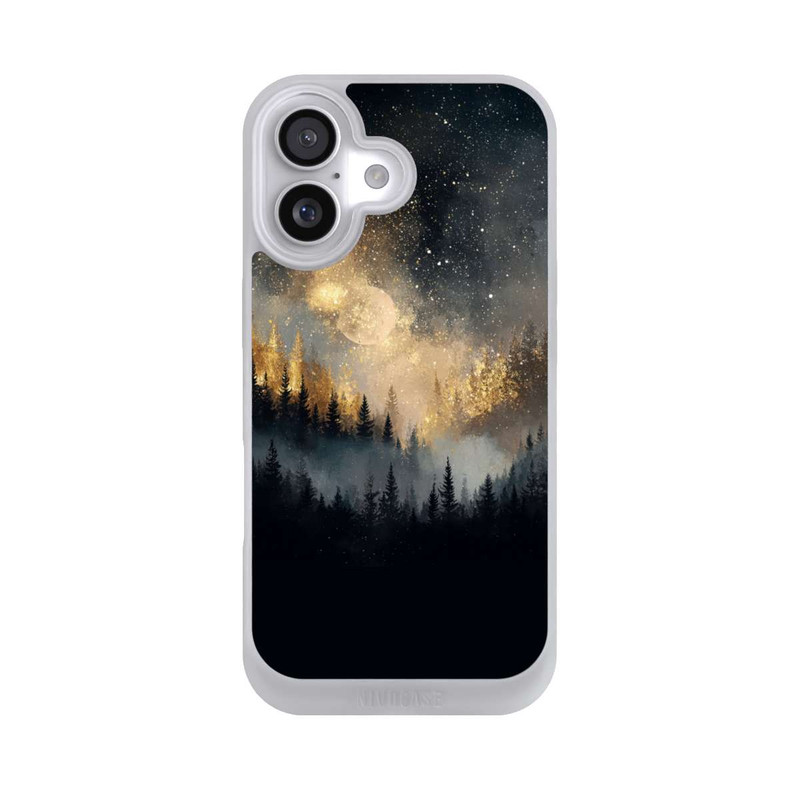iPhone 17 NIVOpure nächtlicher Wald