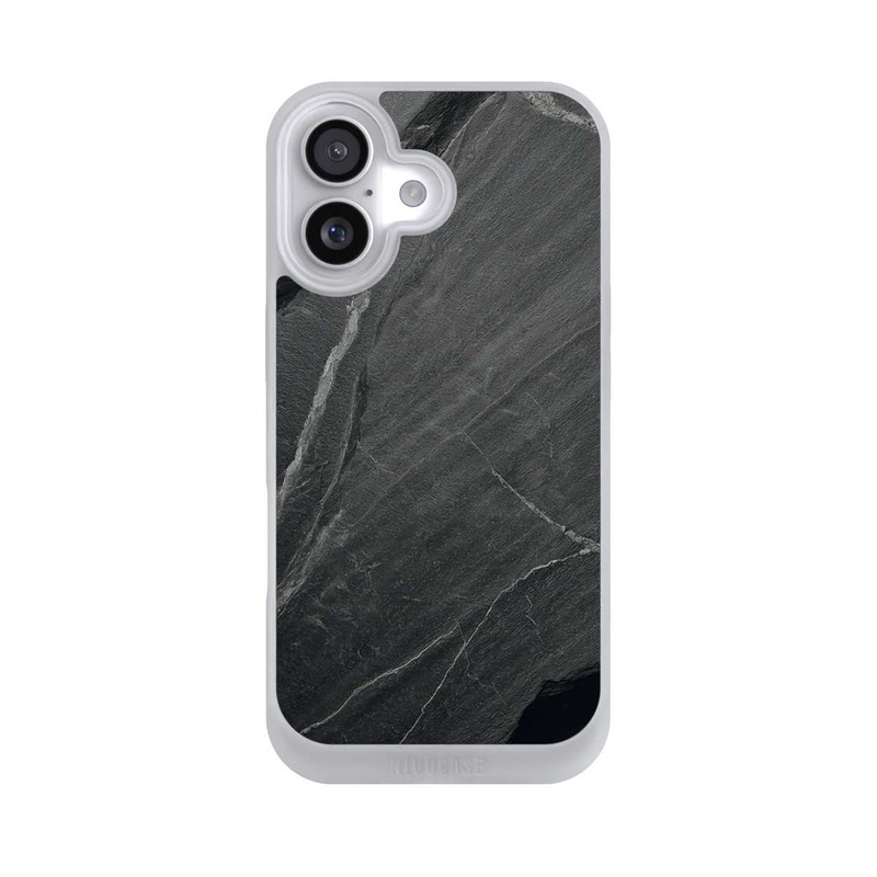 iPhone 17 NIVOpure Stein Textur Grau mit KI