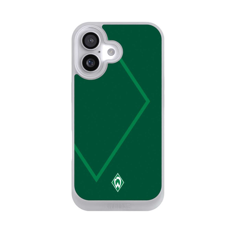 iPhone 17 NIVOpure Werder Grün Rautenelement