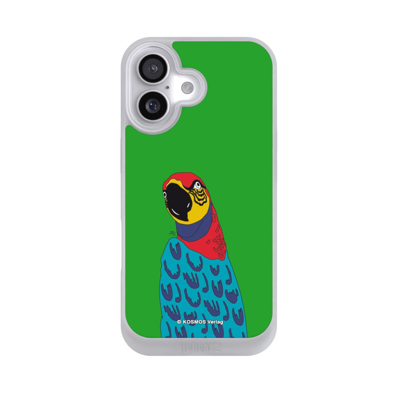 iPhone 17 NIVOpure Drei Fragezeichen und der Super-Papagei