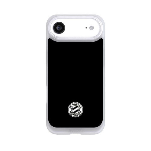 Apple iPhone Air NIVOpure Klassisches FCB Logo Klein - Weiß auf Schwarz