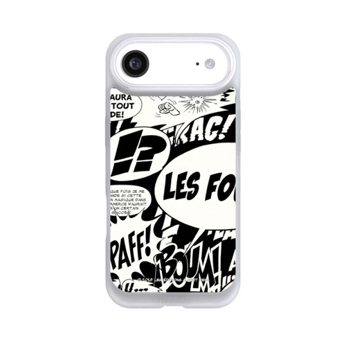 Apple iPhone Air NIVOpure Sprechblasen Asterix Schwarz