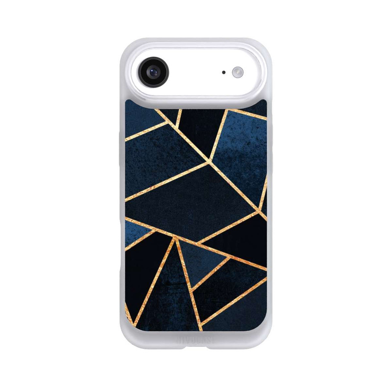 iPhone Air NIVOpure Navy Stein Golddruck