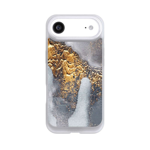 Apple iPhone Air NIVOpure Beton-Gold-Glitzerlook