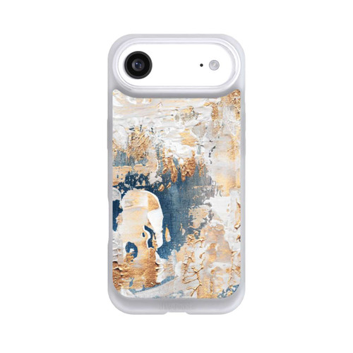 Apple iPhone Air NIVOpure Abstraktion Blau und Gold