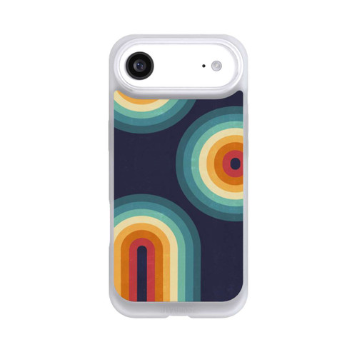 Apple iPhone Air NIVOpure Double Rainbow on Blue