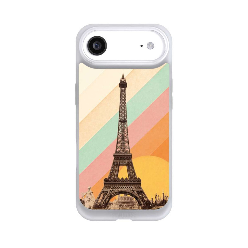 iPhone Air NIVOpure Eiffelturm Regenbogen